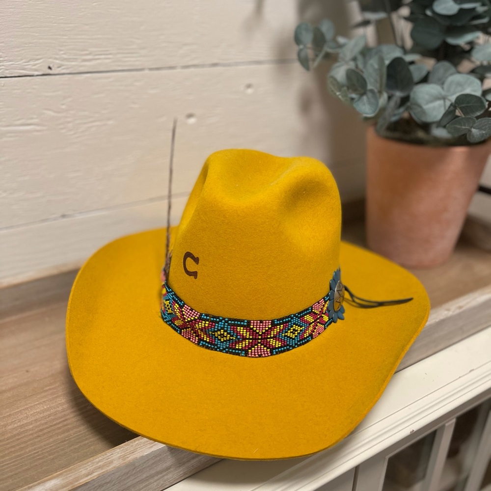 Charlie 1 horse gold digger hat
